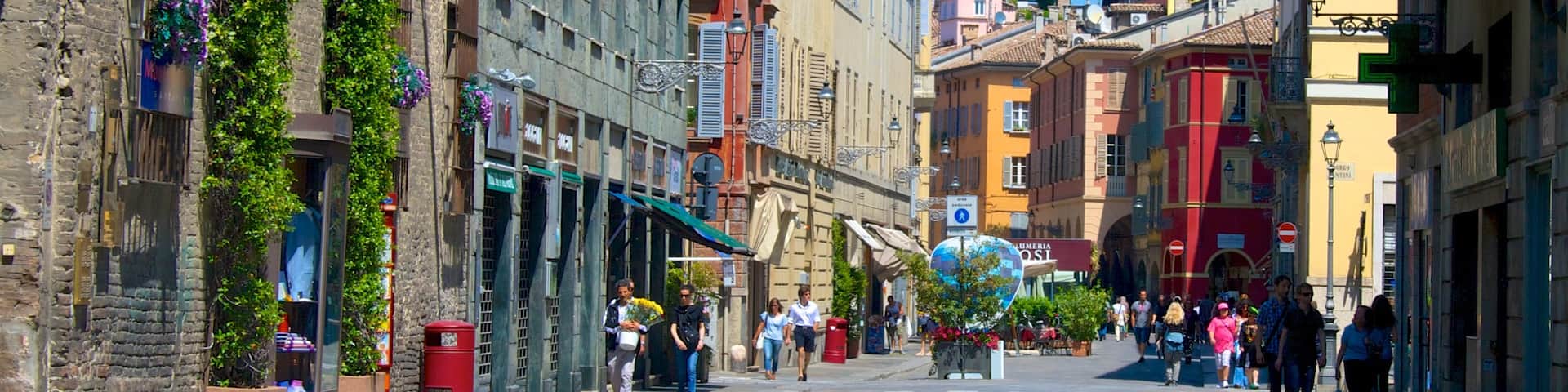 Parma Provinz das einen historische Architektur
