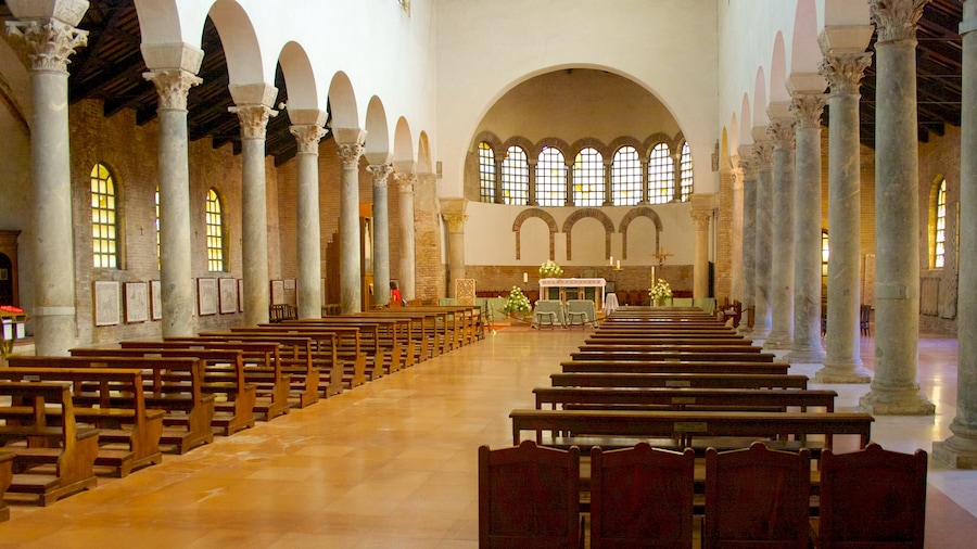 Ravenna which includes heritage architecture, a church or cathedral and interior views