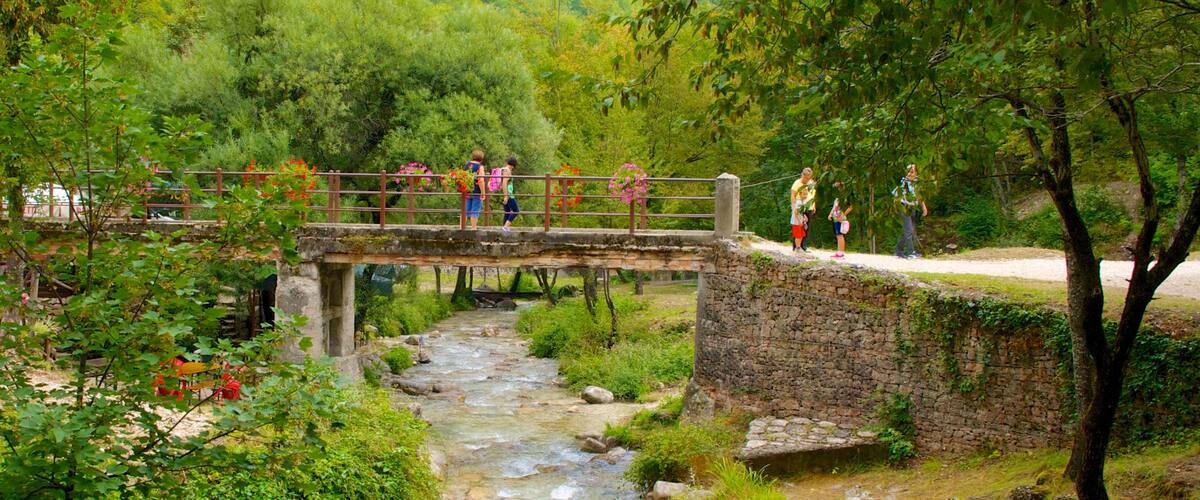 Italie montrant pont et riviĂšre ou ruisseau