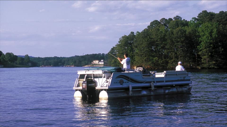 Hot Springs featuring boating, fishing and a river or creek