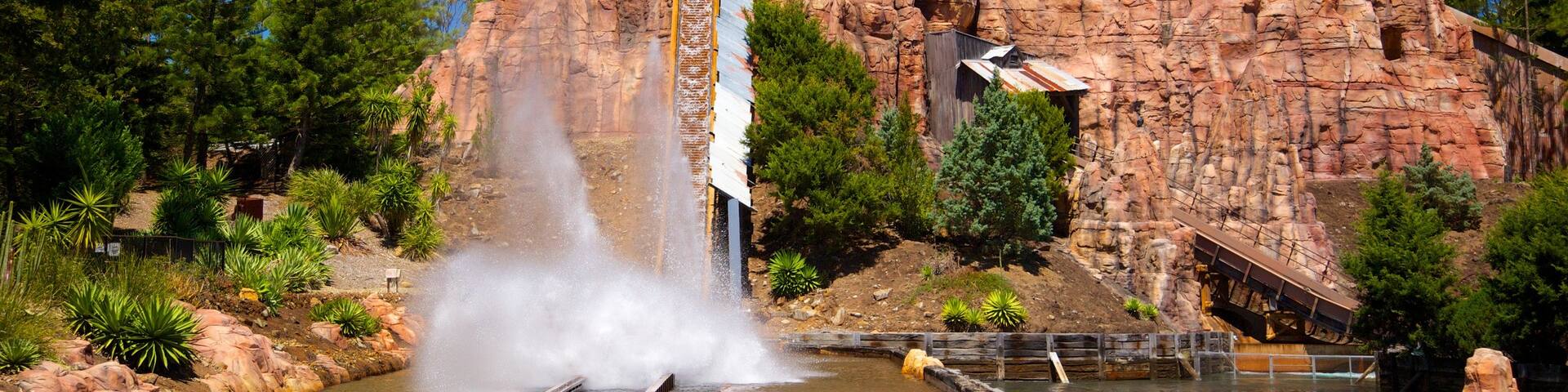 Movie World which includes rides