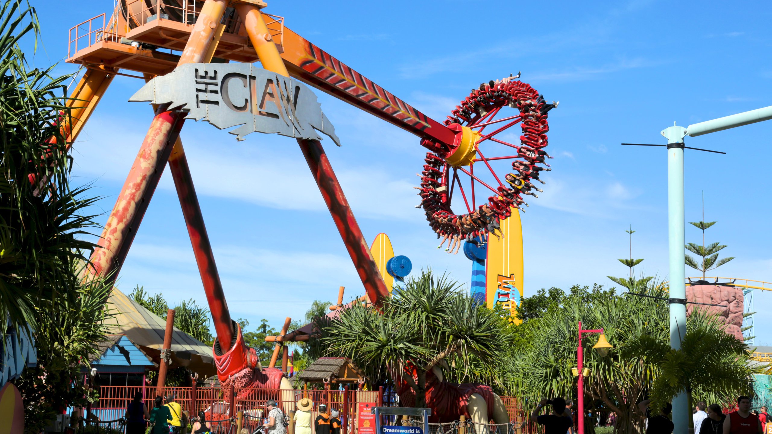 Dreamworld which includes rides