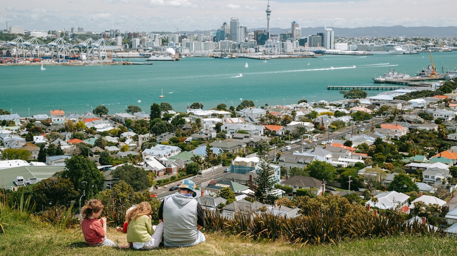 Mount Victoria which includes views, a city and landscape views