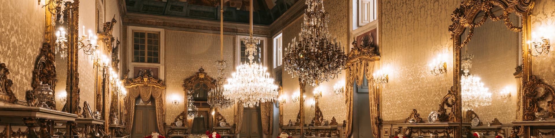 Ajuda National Palace which includes a castle and interior views