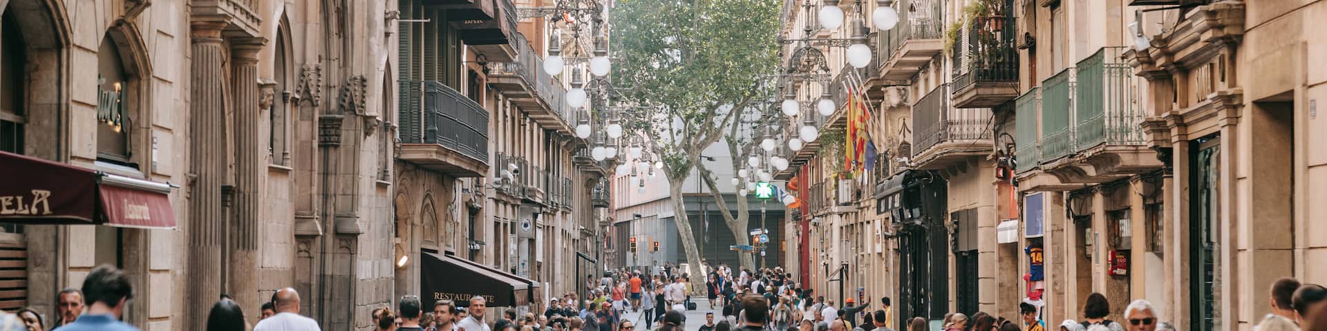 Gothic Quarter showing a city and street scenes