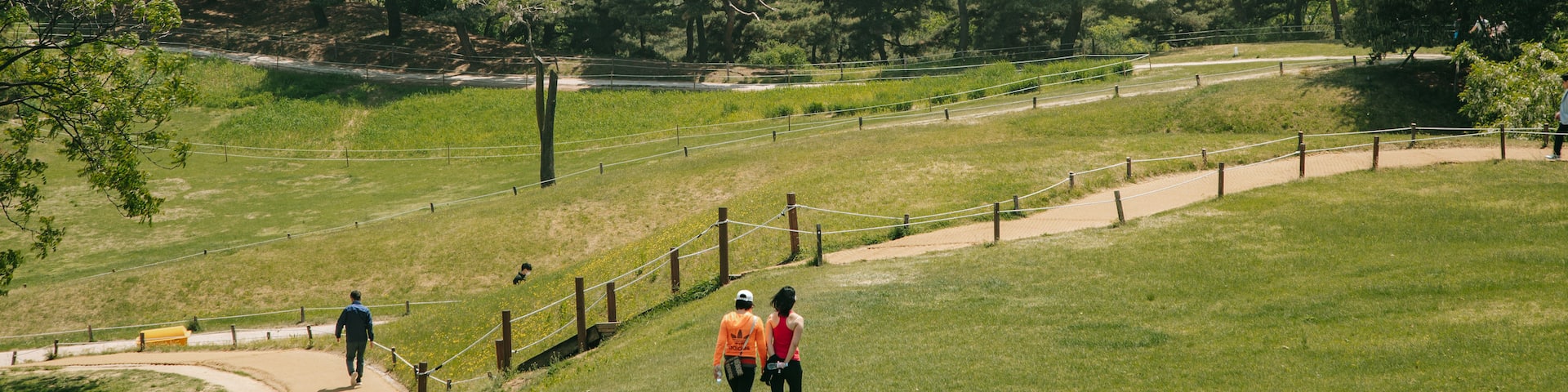Olympic Park which includes a garden as well as a couple