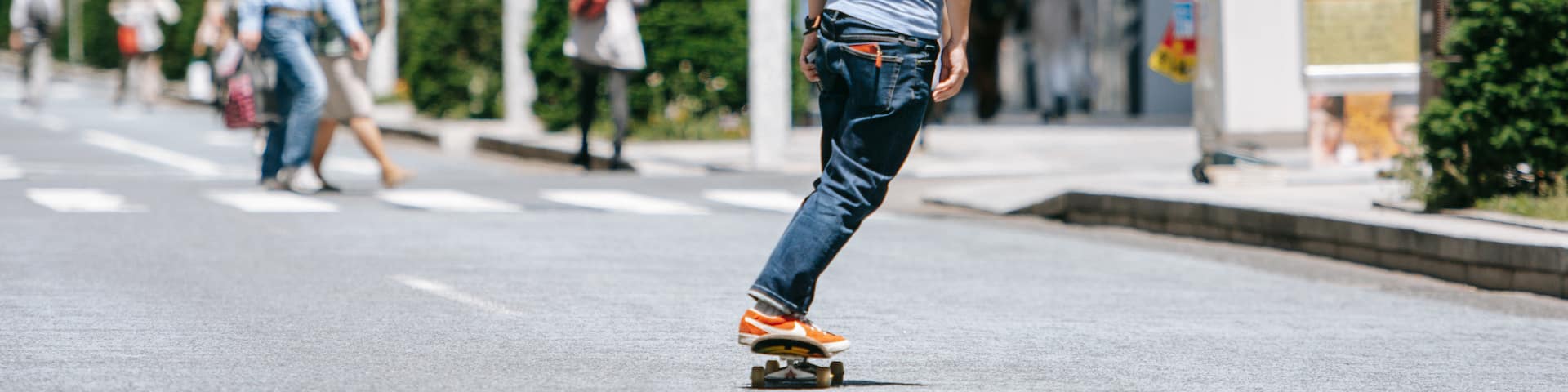 Ginza which includes street scenes as well as an individual male