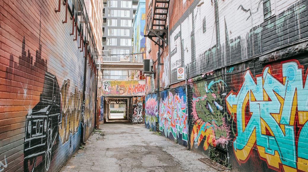 Rue artistique Graffiti Alley