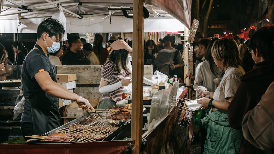 Mercado nocturno de Chinatown