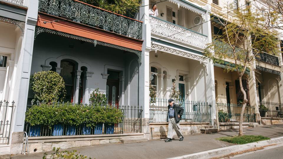 Paddington which includes street scenes as well as an individual male