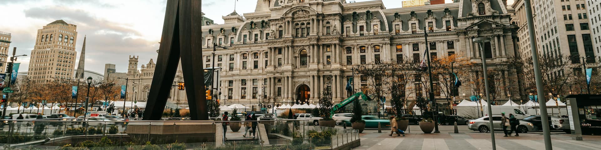 Center City which includes a monument, a city and heritage architecture