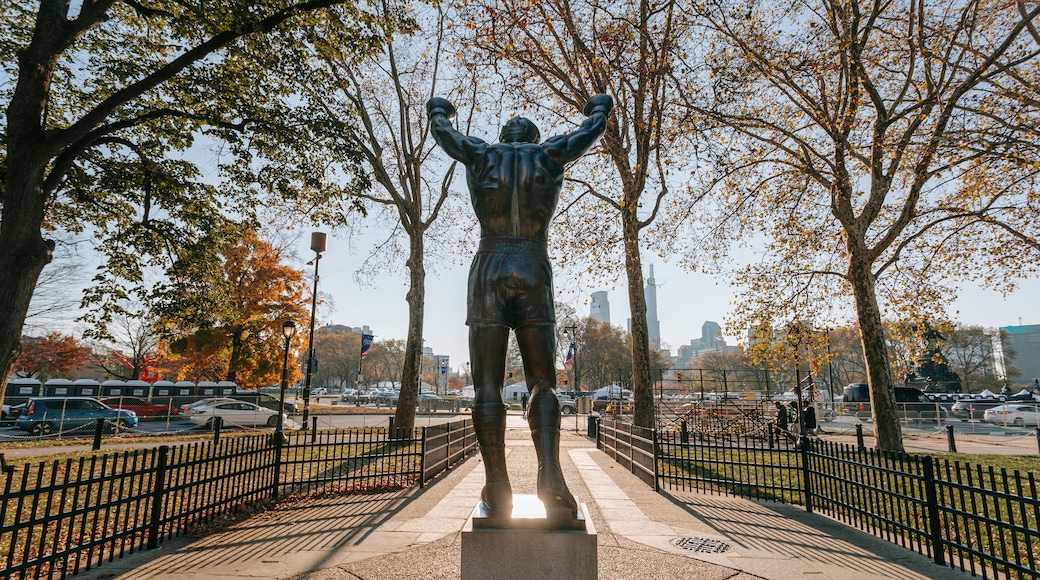 Rocky Statue