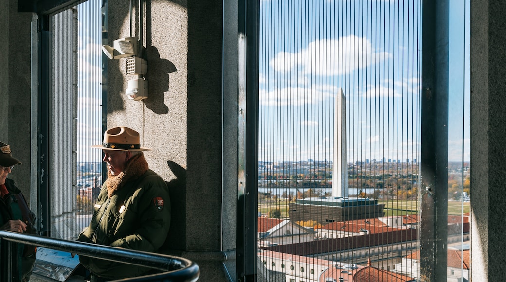 Old Post Office Pavilion featuring interior views, views and a monument