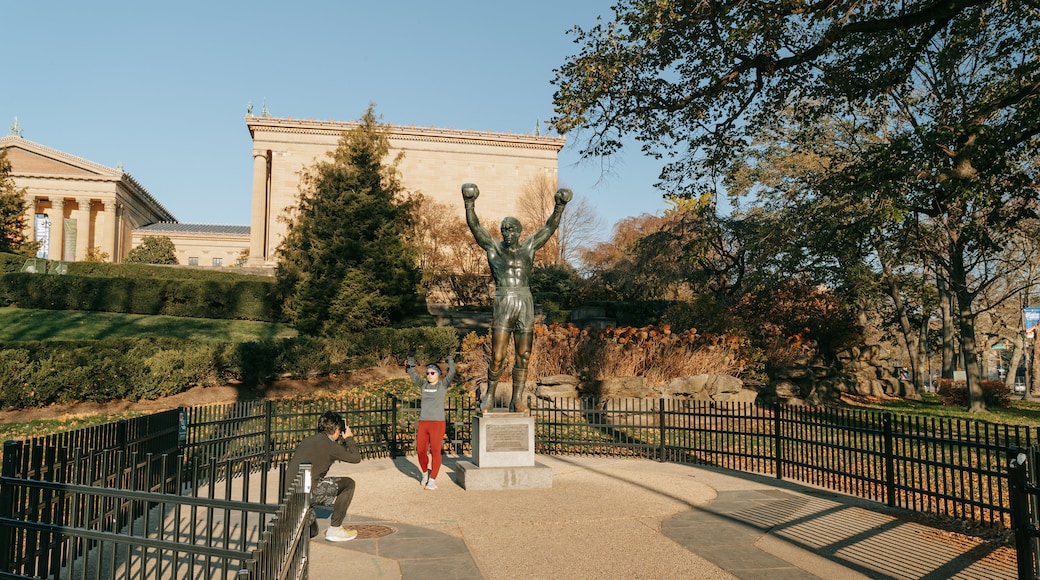 Rocky Statue
