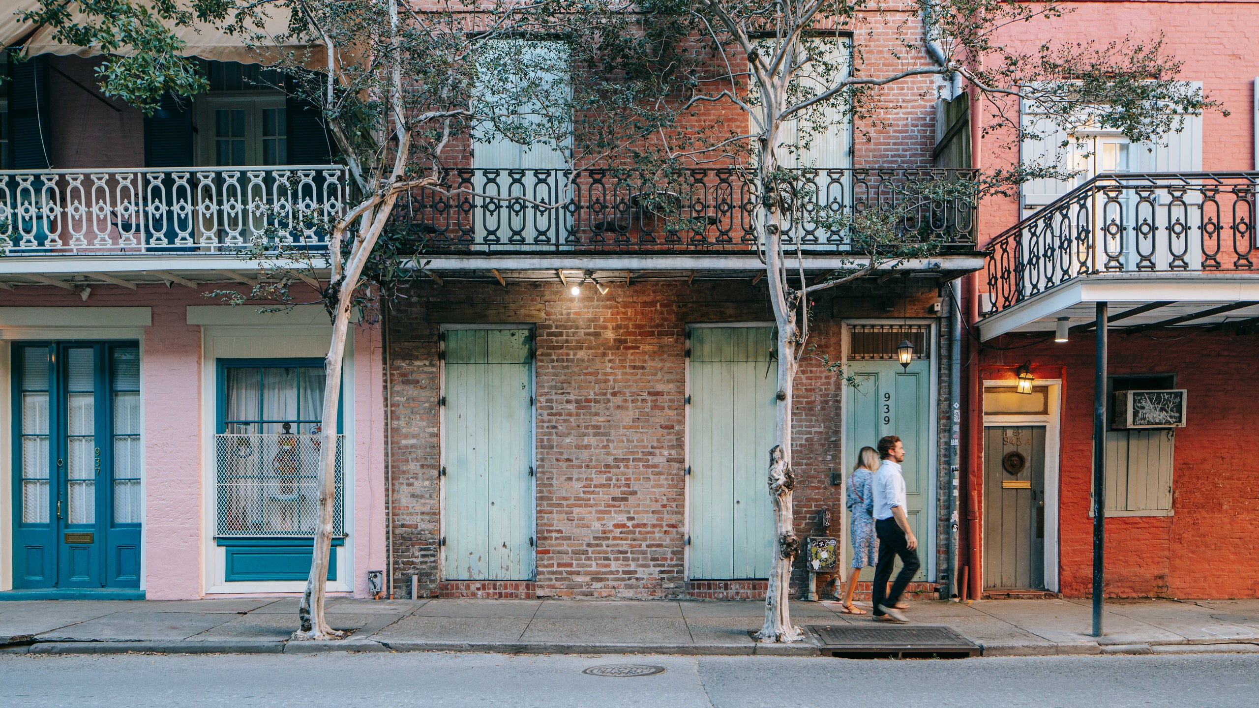 French Quarter which includes street scenes as well as a couple
