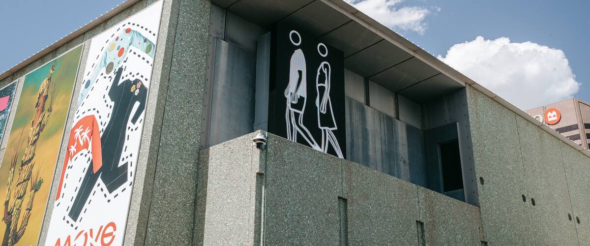 Midtown which includes outdoor art