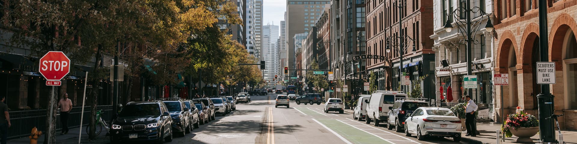 LoDo showing a city