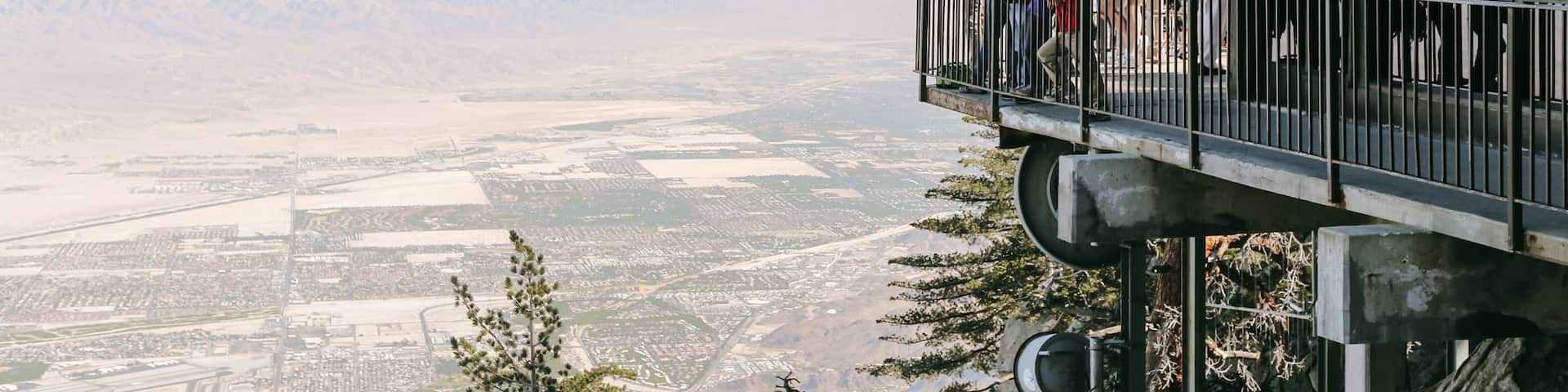 Palm Springs Aerial Tramway showing tranquil scenes, views and landscape views