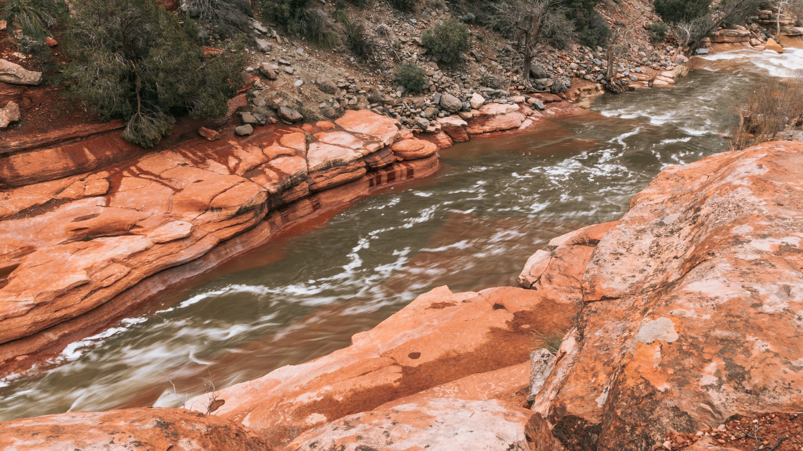Mapa Del Parque Estatal Slide Rock Visita Slide Rock State Park En