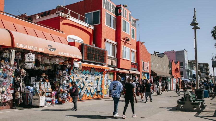 Promenade Venice Beach Boardwalk