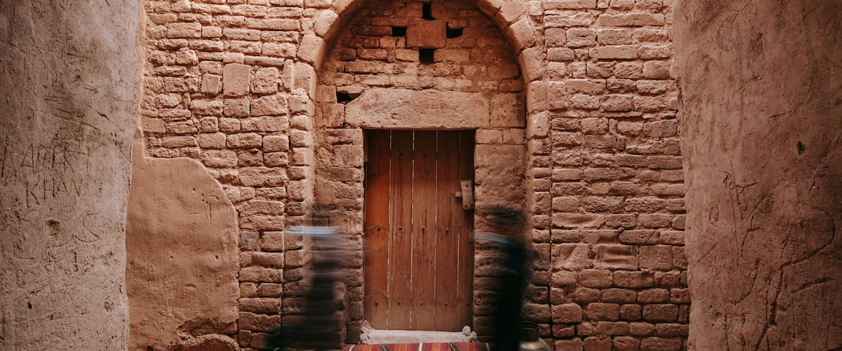 AlUla Old Town showing street scenes
