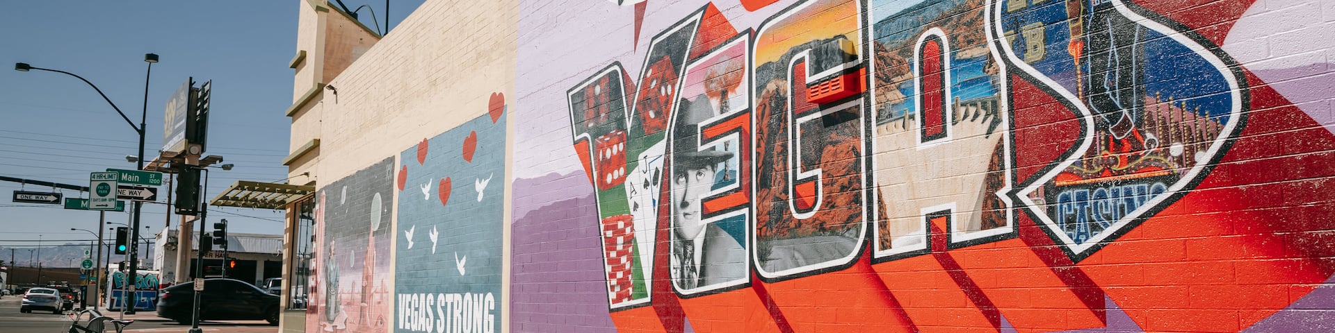 Nevada which includes outdoor art and signage