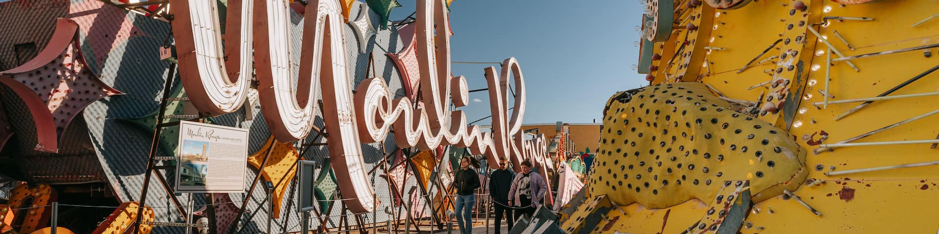 Downtown Las Vegas which includes signage