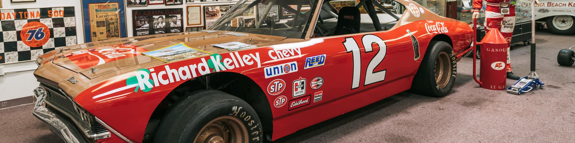 Living Legends of Auto Racing showing interior views