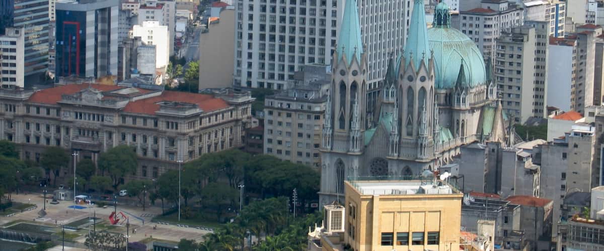 Sao Paulo showing a city and cbd