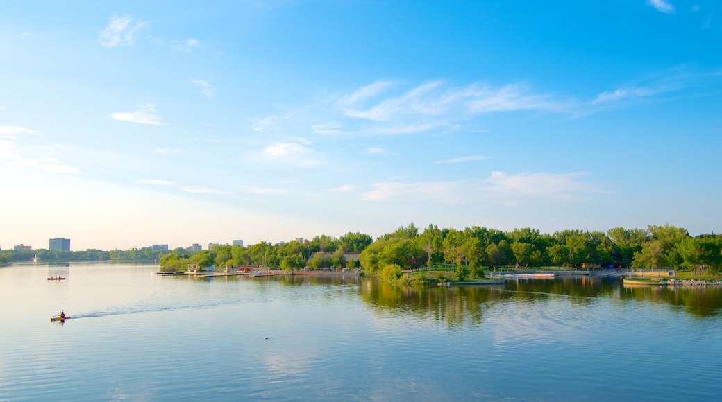 Regina featuring kayaking or canoeing and a lake or waterhole