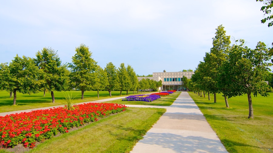 Regina which includes flowers and a garden
