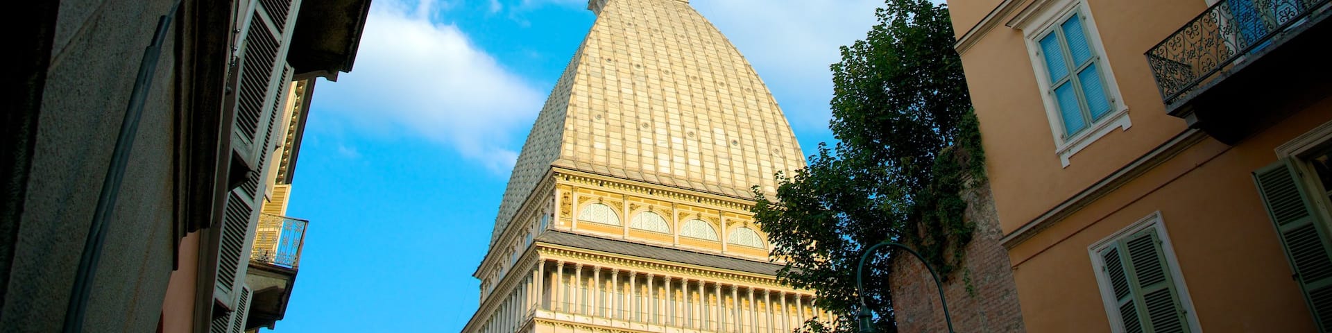 Mole Antonelliana which includes street scenes and heritage architecture