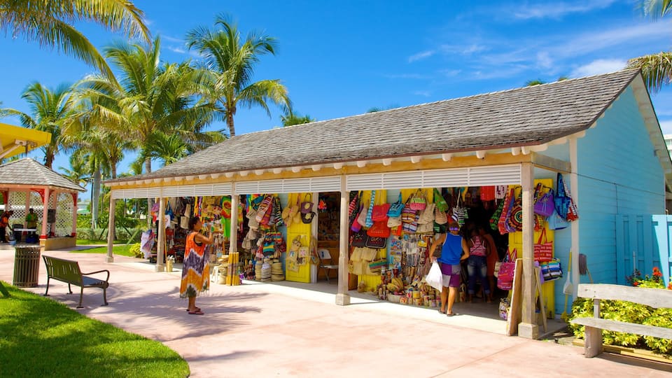 Cable Beach mettant en vedette scènes tropicales, shopping et marchés