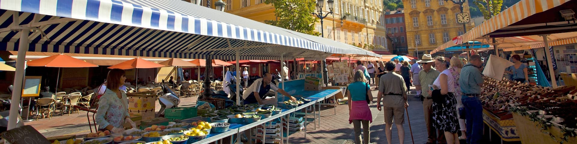 Old Town featuring a city, markets and food