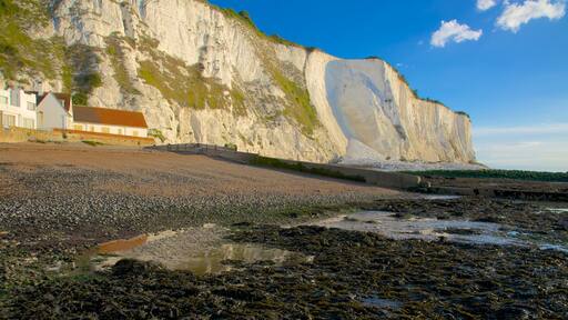 Dover que incluye una casa, una playa de piedras y costa escarpada