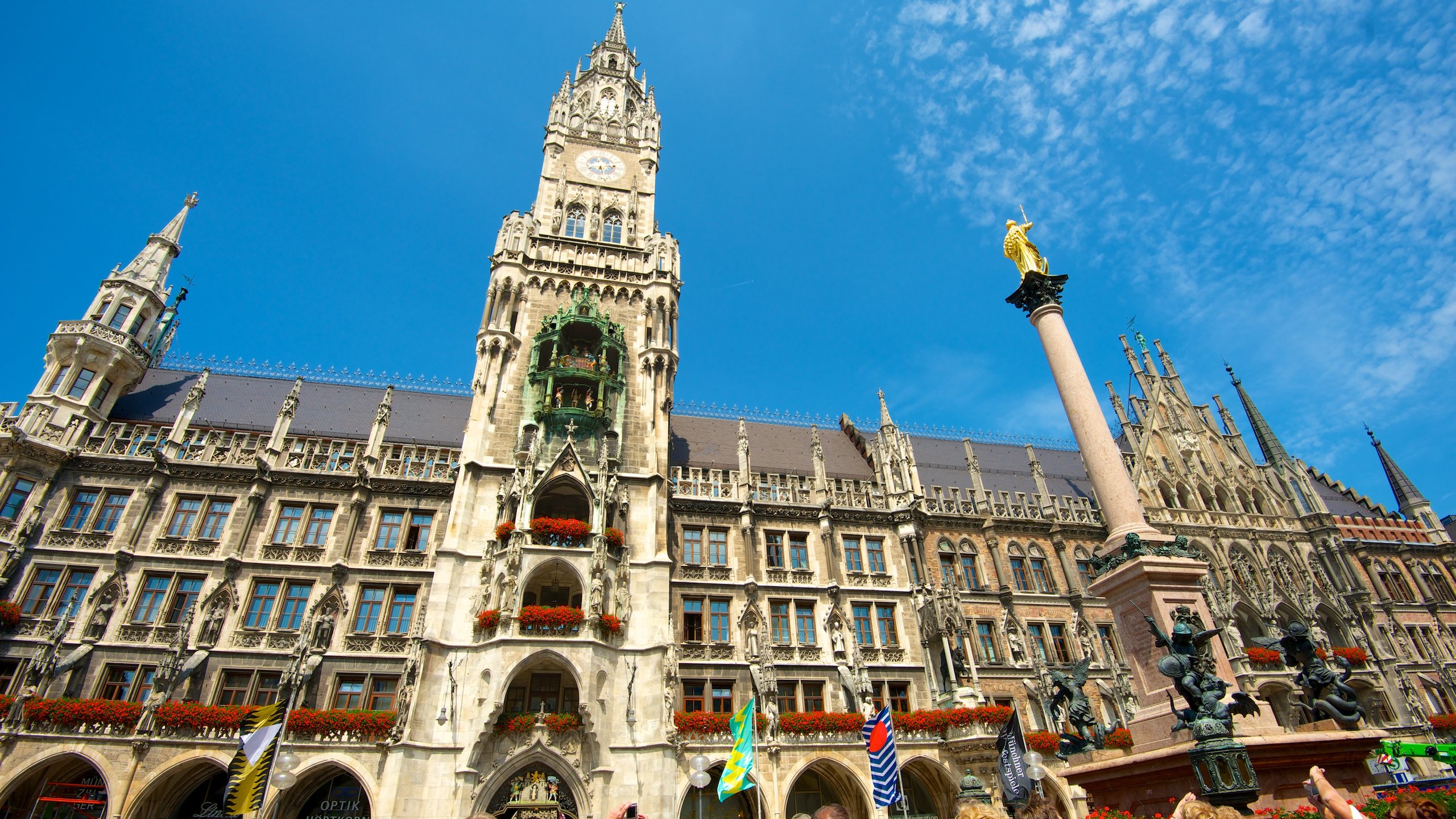 Munich City Centre showing heritage architecture