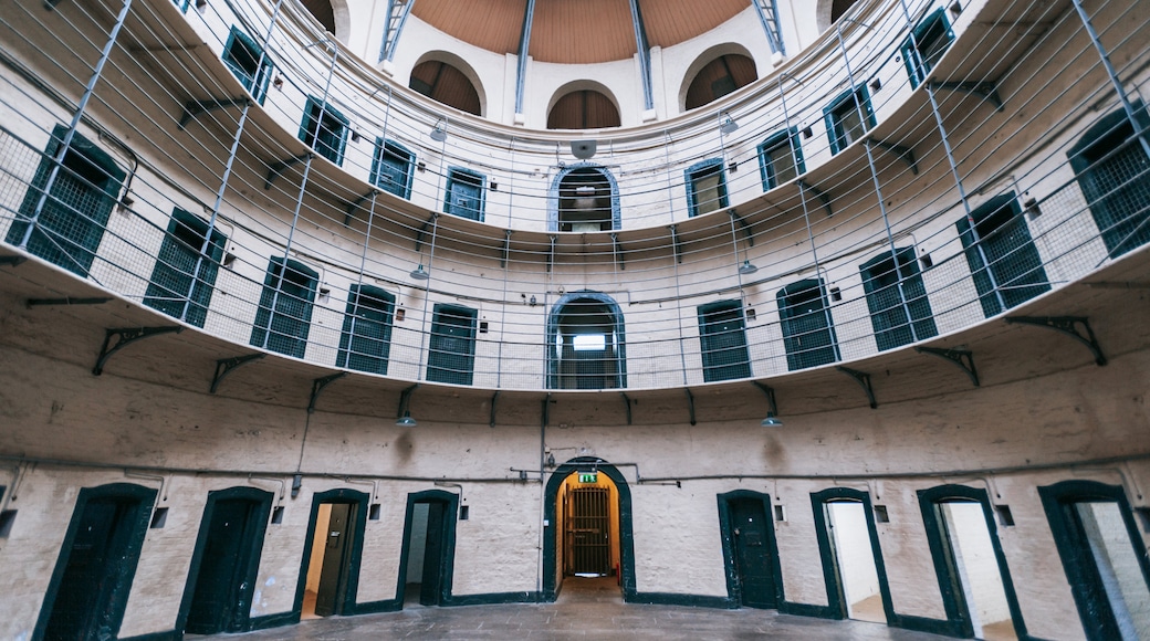 Kilmainham Gaol Historical Museum which includes interior views and heritage elements