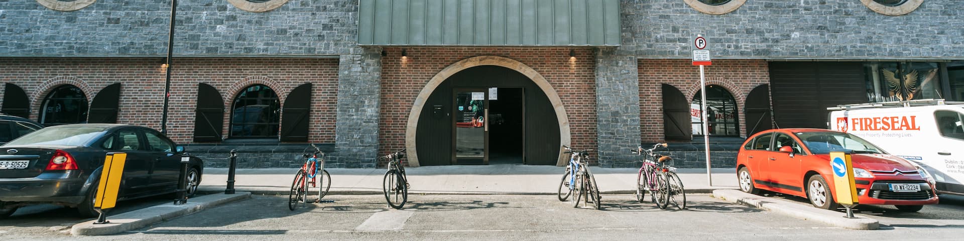 Teeling Whiskey Distillery which includes signage