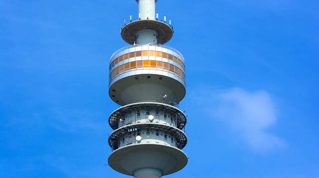 Olympic Tower showing a city, modern architecture and a skyscraper