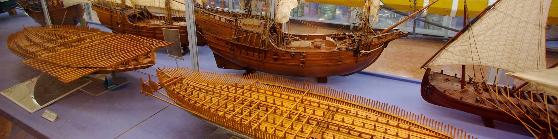 Museo Tecnico Navale showing interior views