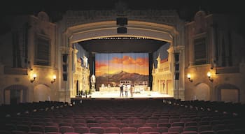 El Paso ofreciendo vistas de interior y escenas de teatro