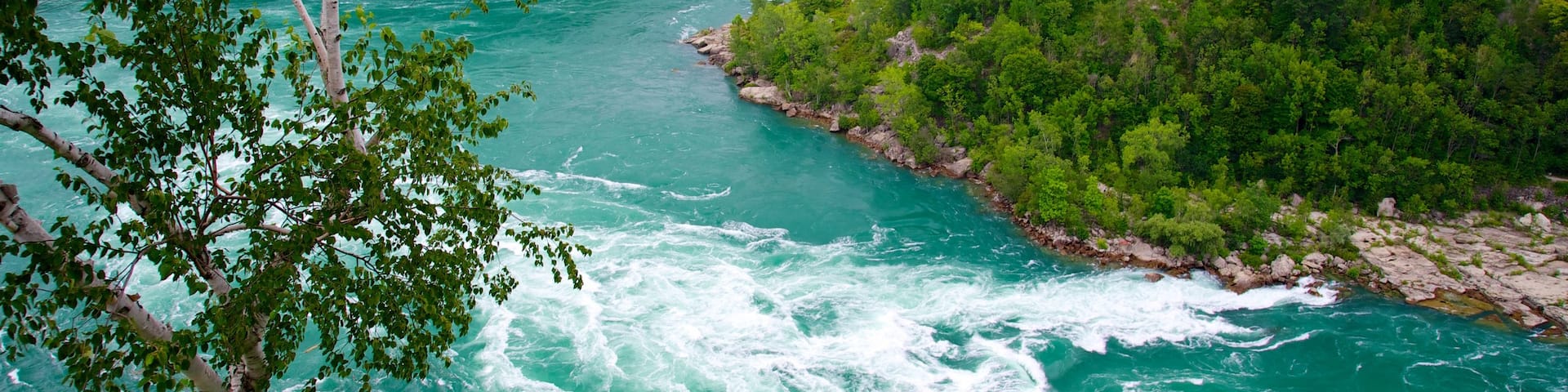 Whirlpool State Park which includes landscape views, a river or creek and a park