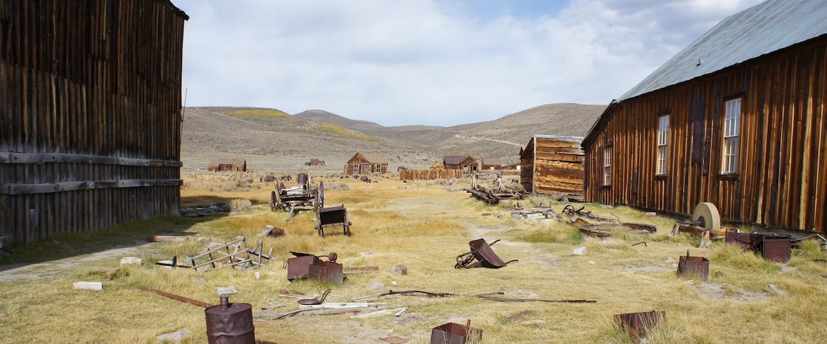 Bodie Historic District ซึ่งรวมถึง วิวทิวทัศน์, ทิวทัศน์ที่เงียบสงบ และ เมืองหรือหมู่บ้านเล็กๆ