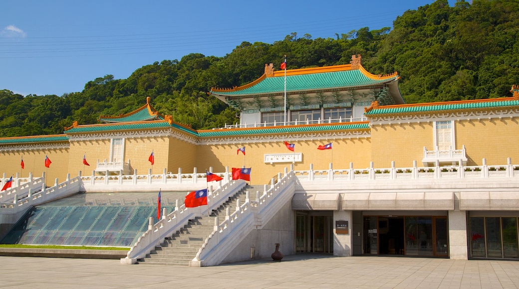 National Palace Museum which includes a temple or place of worship