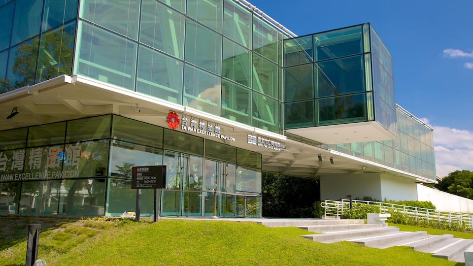 Museum voor Schone Kunsten Taipei bevat moderne architectuur en kunst