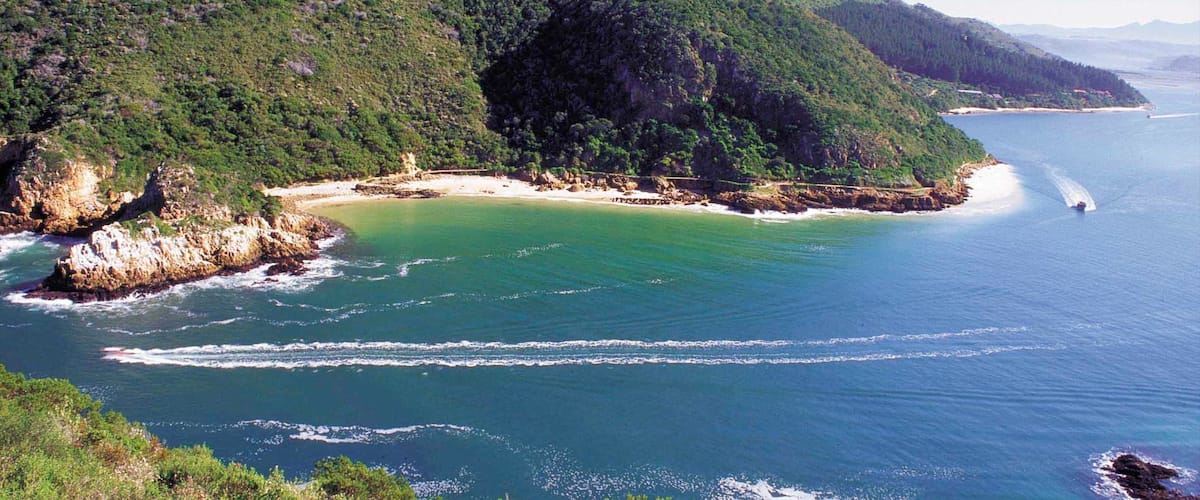 Knysna que incluye vistas de paisajes y vistas generales de la costa