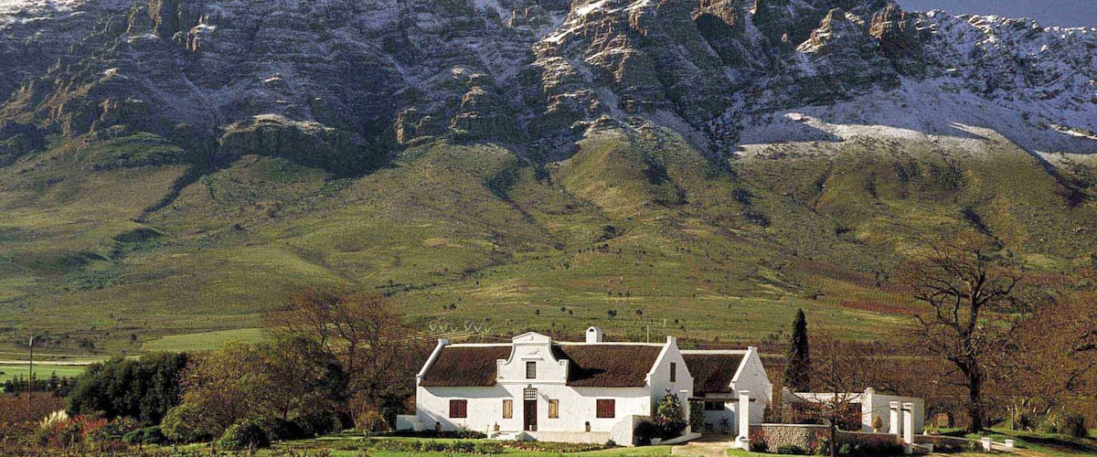 Ceres inclusief een huis, bergen en landschappen