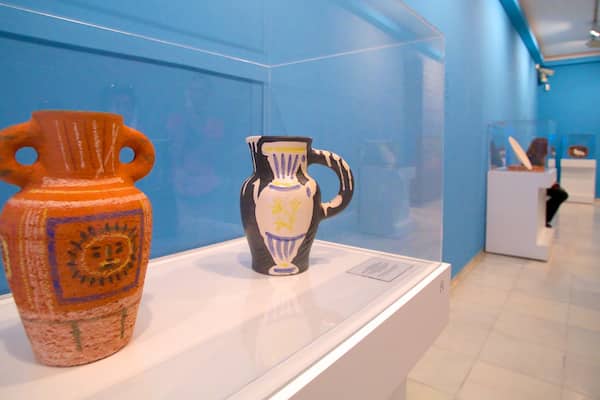 Geburtshaus von Pablo Picasso mit einem Kunst und Innenansichten