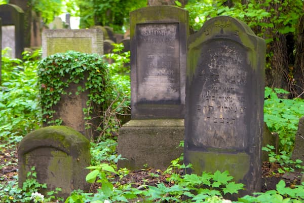 JĂŒdischer Friedhof mit einem Friedhof