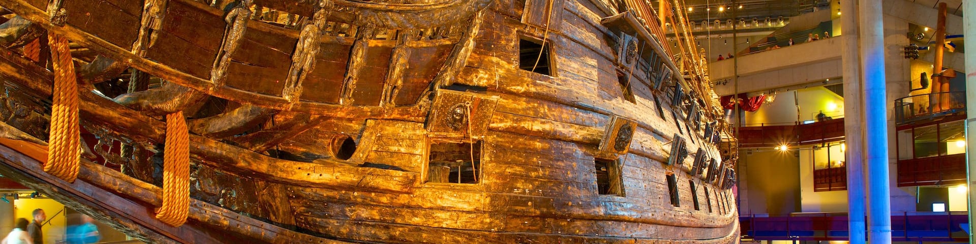 Vasa Museum featuring interior views